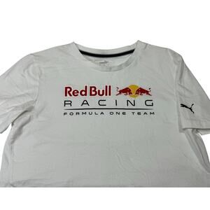 Racing Formula 1 Red Bull Cotton Shirt Verstappen Era Puma Size L Adult